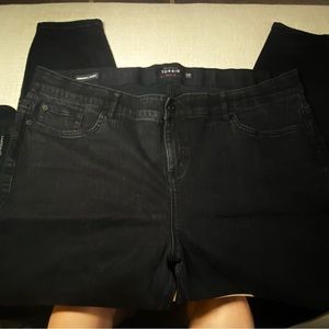 Torrid Women’s Bombshell Skinny Black Jeans Size 26R